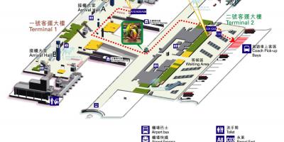 Карта хонг Конгу аеродрому
