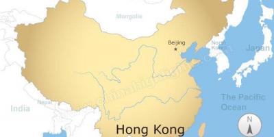 Карта Кине и Хонг конга