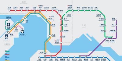 Козвэй-Баи метро карта